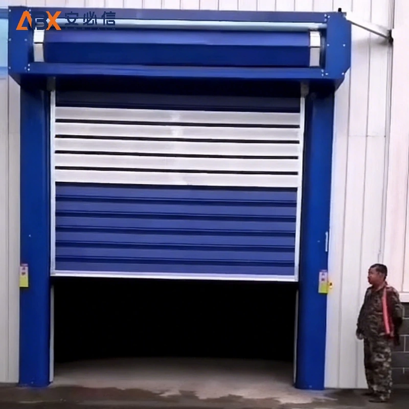 六安消防高速门